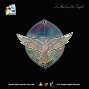 Porte clés mural Colombe