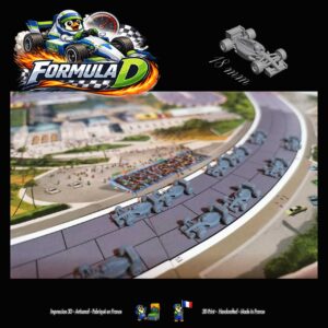 F1 miniatures à peindre pour Formula D