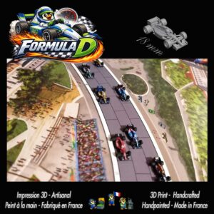 F1 miniatures peintes pour Formula D