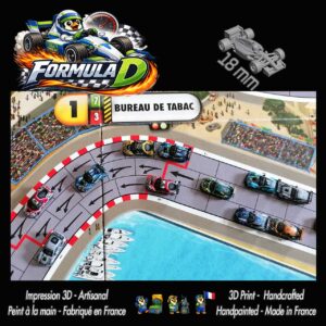 GT3 miniatures peintes pour Formula D